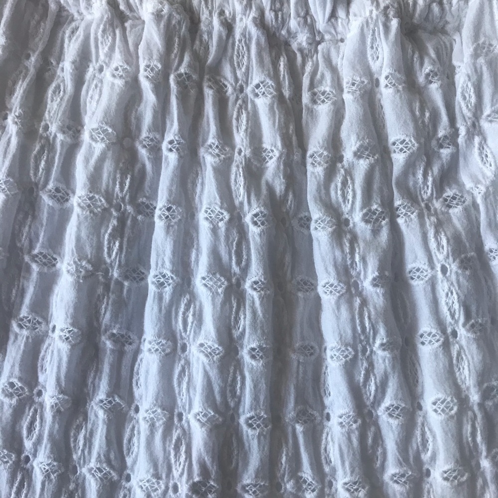Free People 'Celine' Eyelet Mini Dress XS - Picture 5 of 5